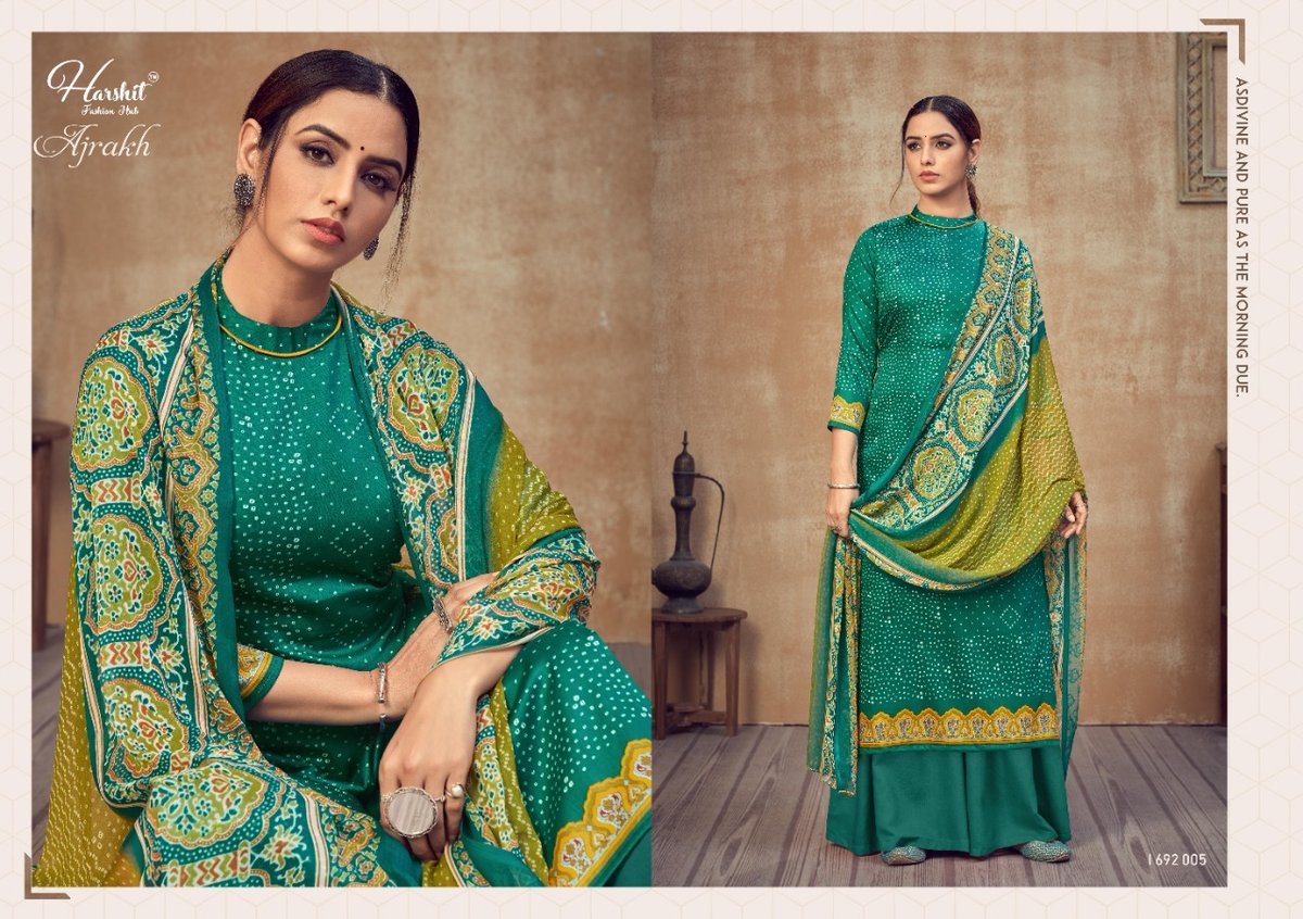 Alok Suits Ajrakh 1692-001 to 1692-010 Series 5