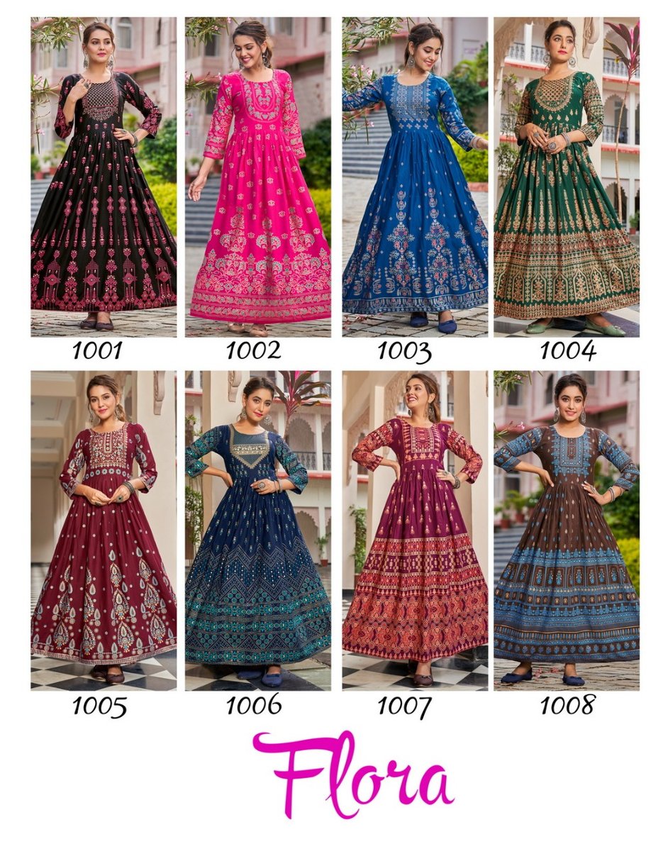 Banwery Fashion Flora 1001-1008 Series 9