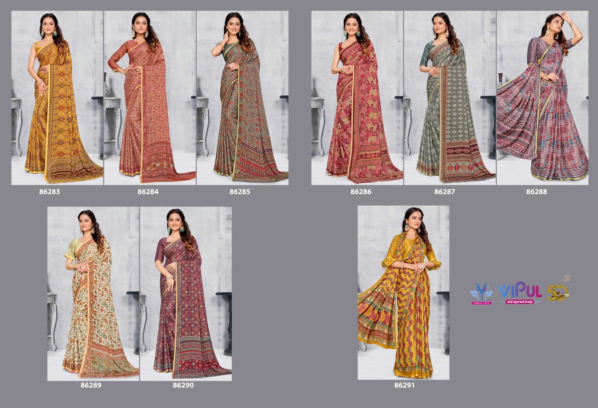 VIPUL ANTIQUE GOLD VOL-02 86283 TO 86291 10