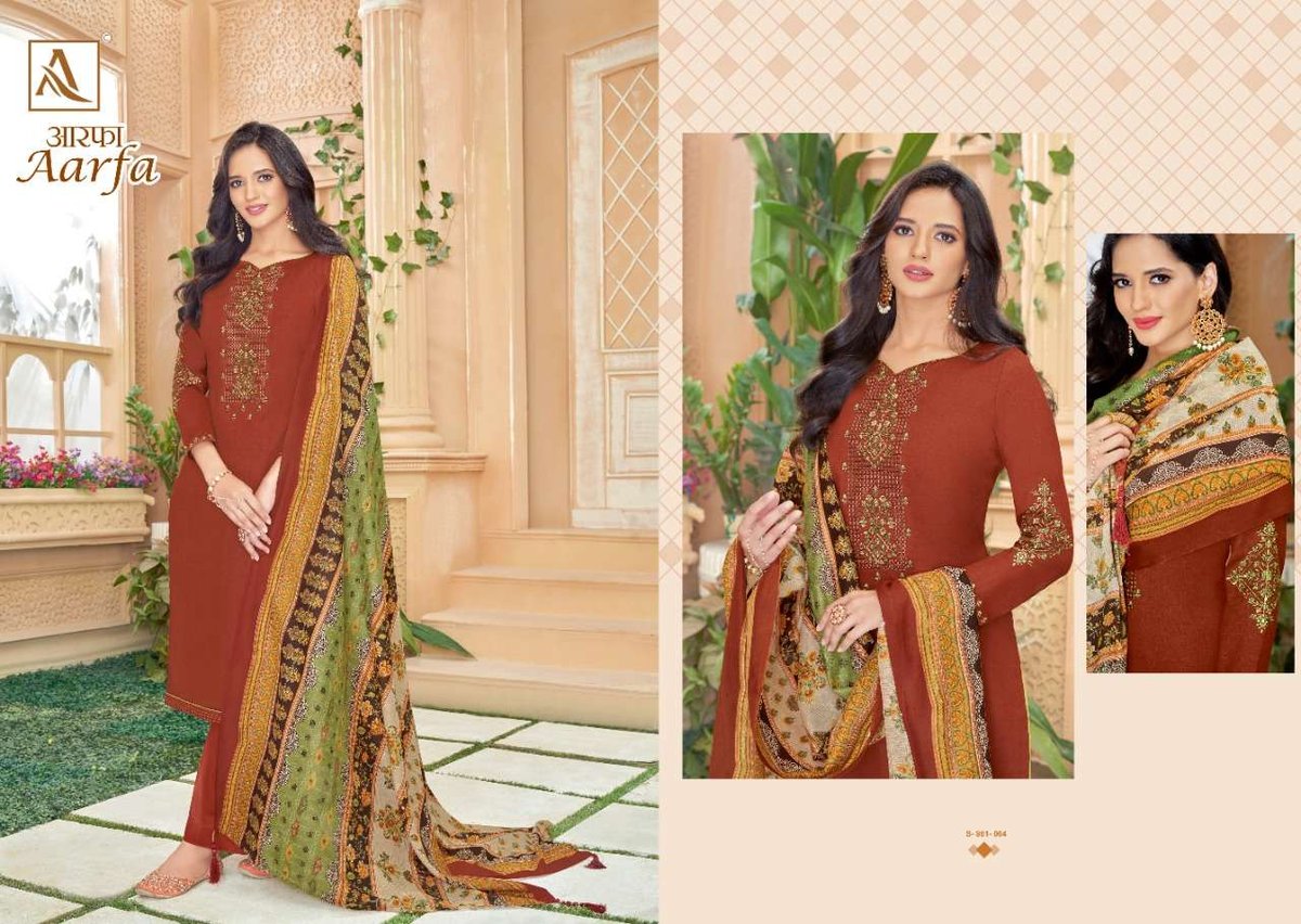 Alok Suits Aarfa 961-001 to 961-008 Series 4