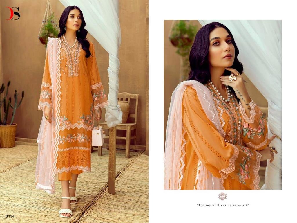 Deepsy Suit Adan's Libas Lawn 23 311-316 Series 4