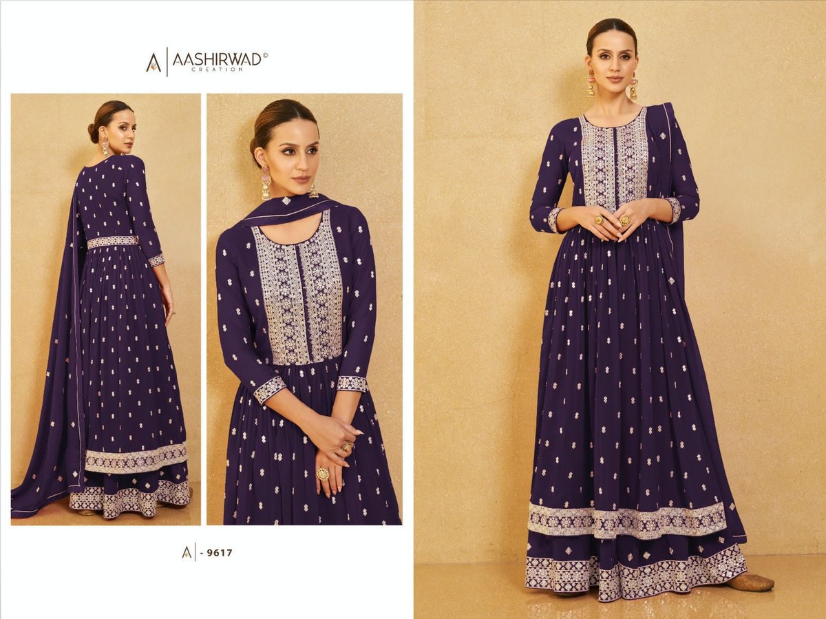 Aashirwad Creation Nura 9613-9617 Series 5