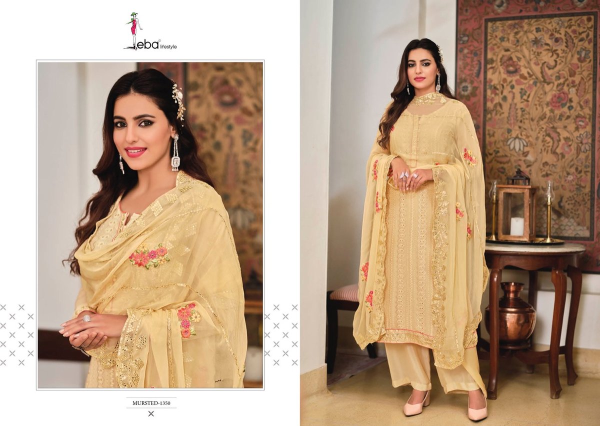Eba Lifestyle Mustard Vol-2 1349-1354 Series 2