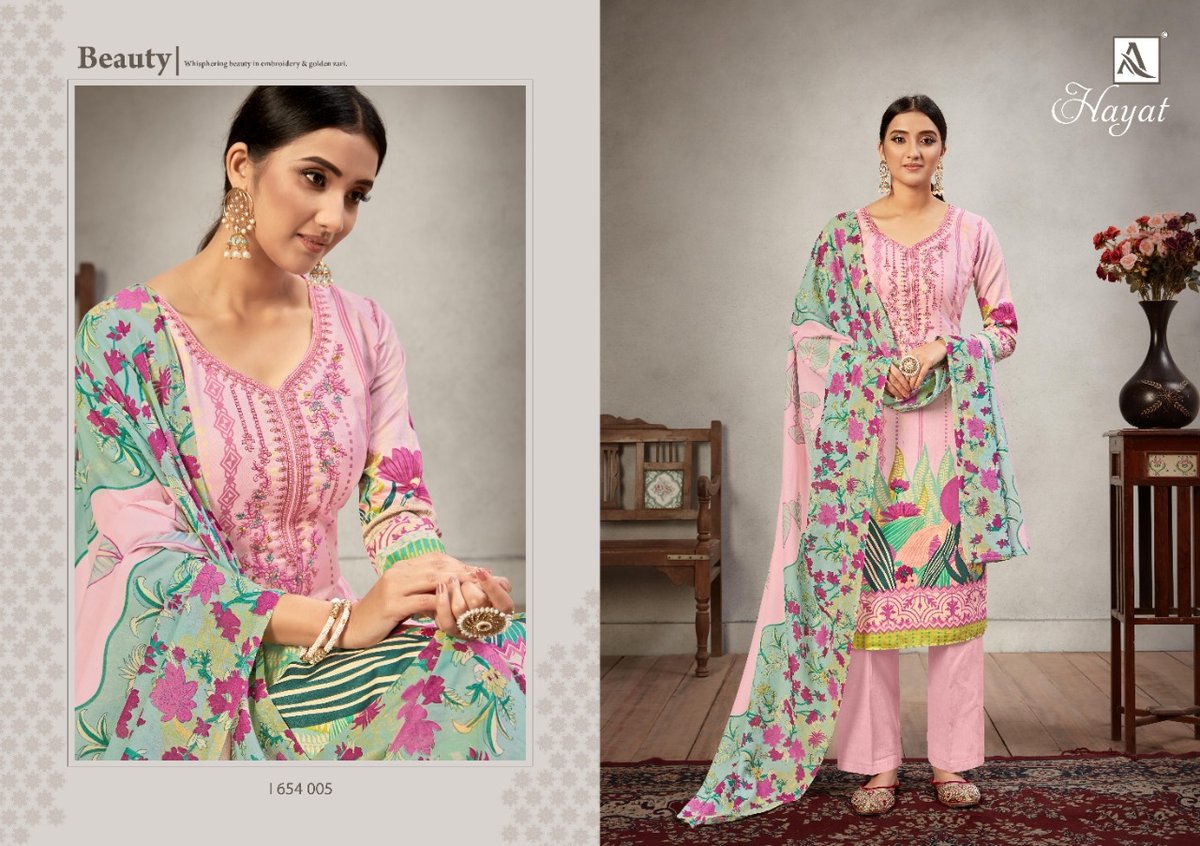 Alok Suits Hayat 654-001-654-008 Series 5