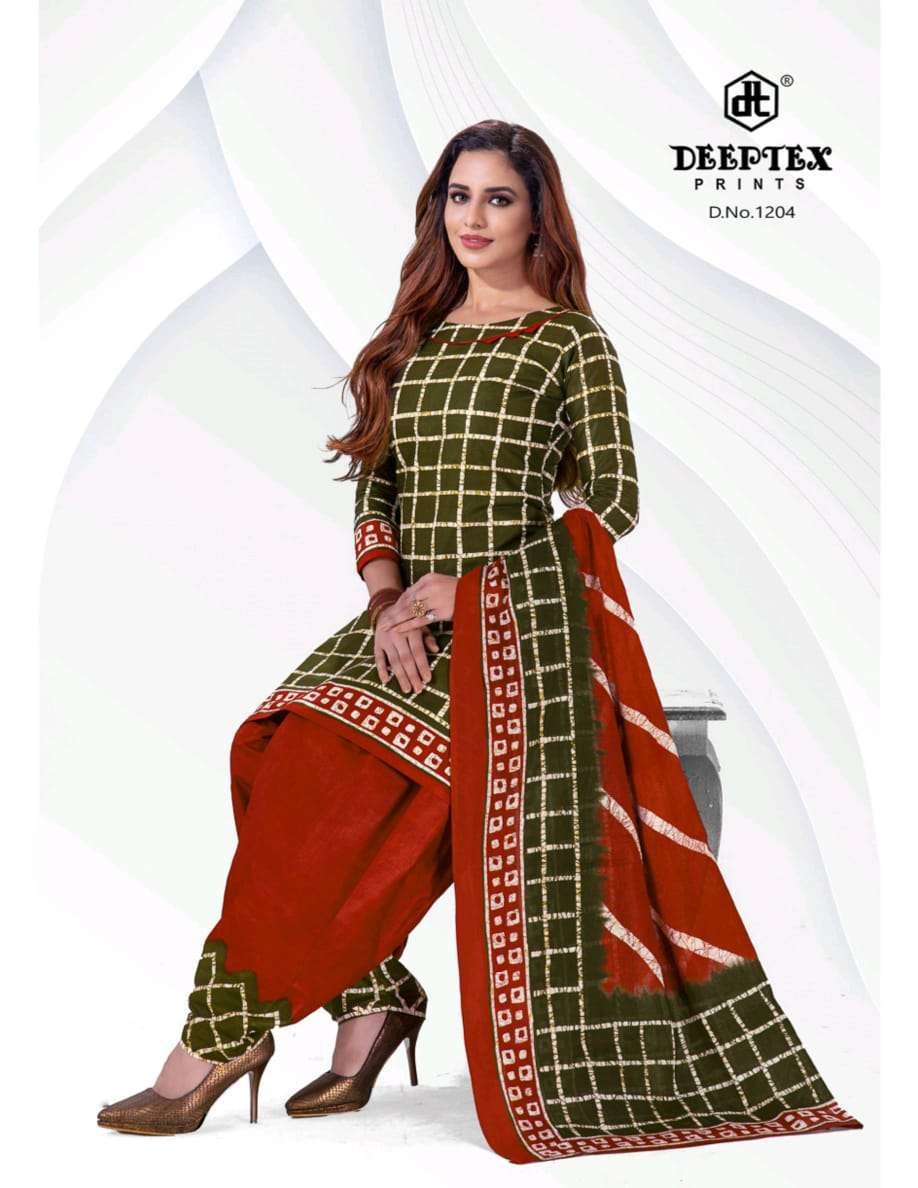 Deeptex Prints Batik Plus Vol-12 1201-1210 Series 4