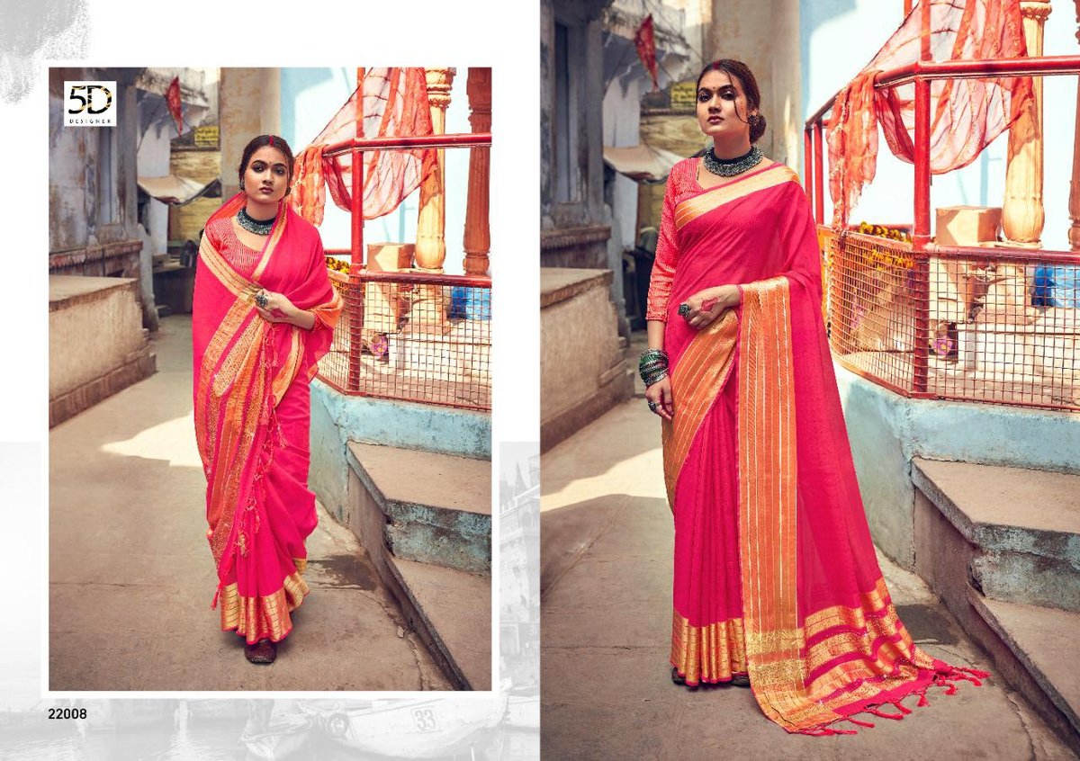 5D Designer Nirmala 22001-22008 Series 8