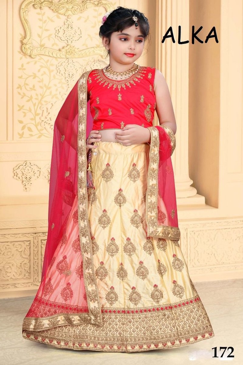 Alka Kidswear Lehenga 171-174 Series 2