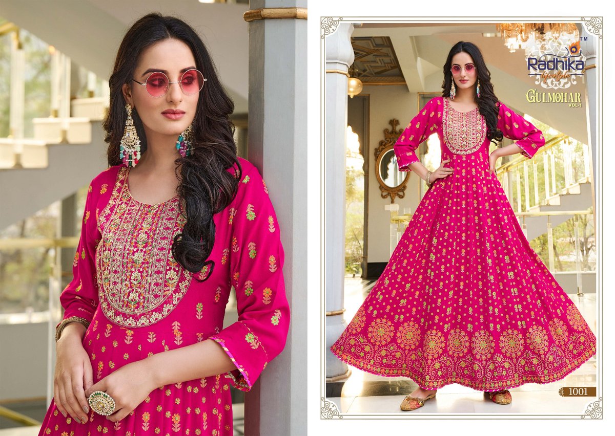 Radhika Lifestyle Gulmohar Vol-1 1001-1006 Series 1