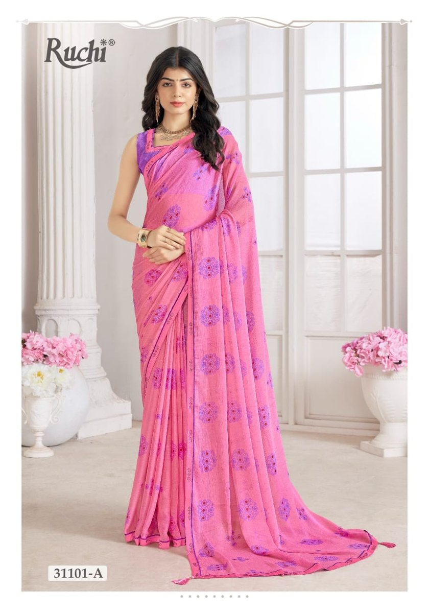 RUCHI SAREE VANILLA 31101-A TO 31103-D 1