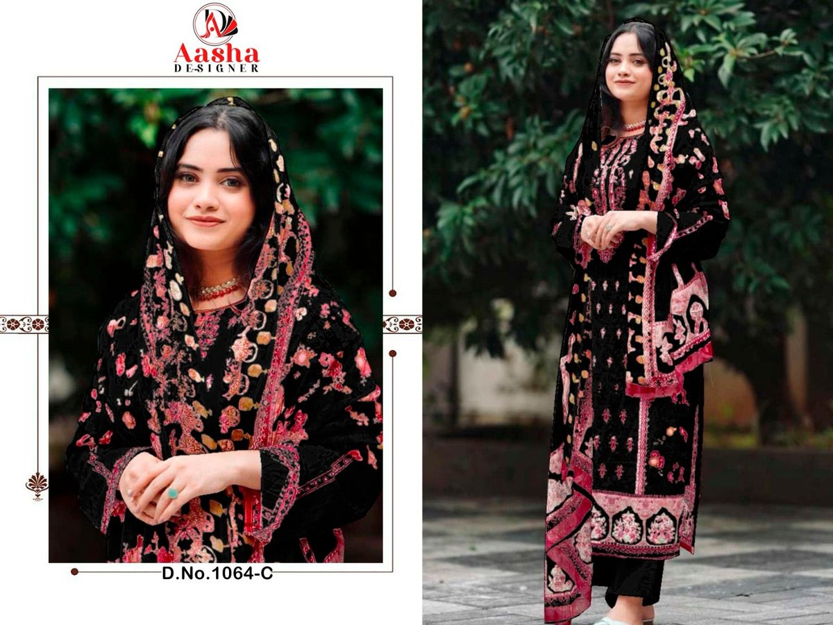 AASHA DESIGNER HARSHA VOL-5 1064-A TO 1064-D 3