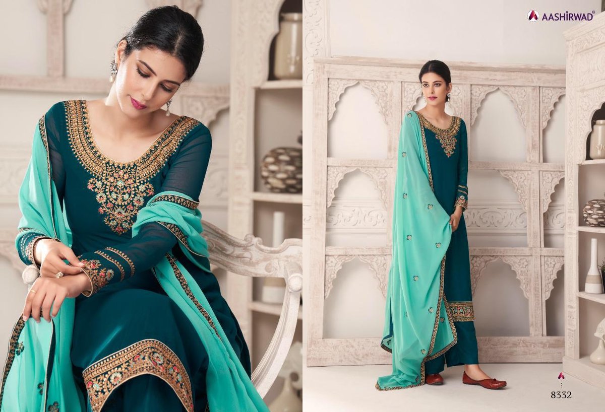Aashirwad Creation Maria 8332-8337 Series 1