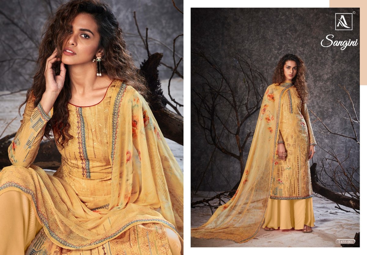 Alok Suits Sangini 635-001 to 635-008 Series 1