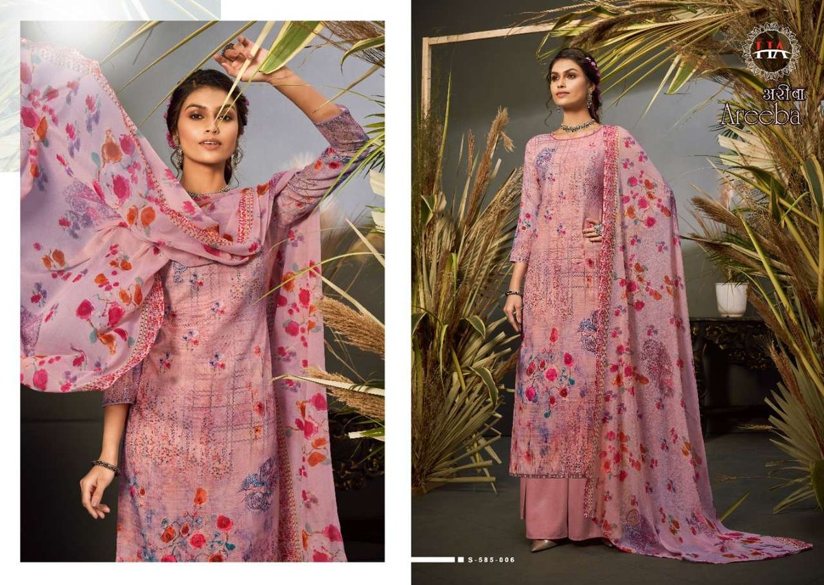 Harshit Fashion Areeba 585-001 to 585-010 Series 6