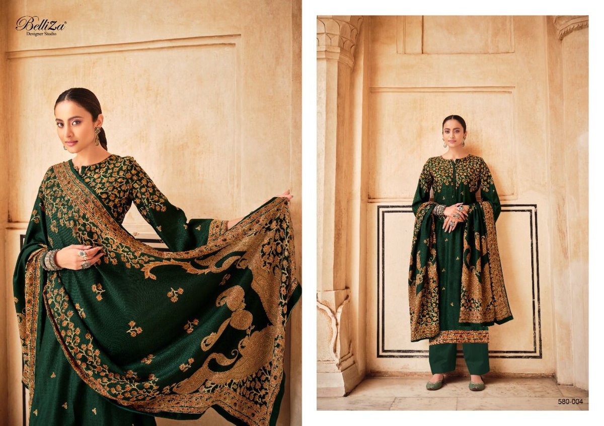 Belliza Designer Kashmiriyat 580-001 to 580-010 Series 4