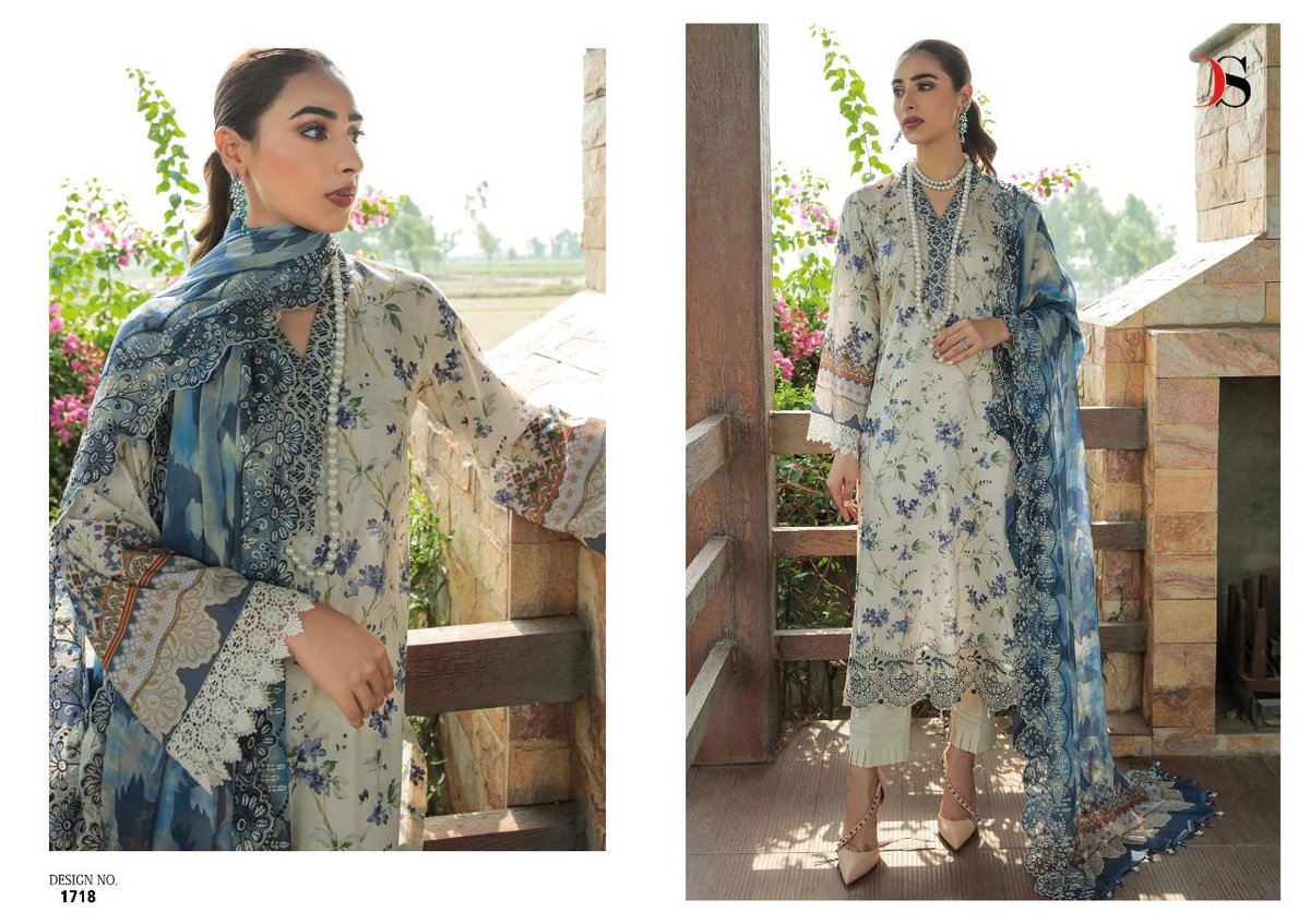 Deepsy Suits Chunari Lawn 1711-1718 Series 8