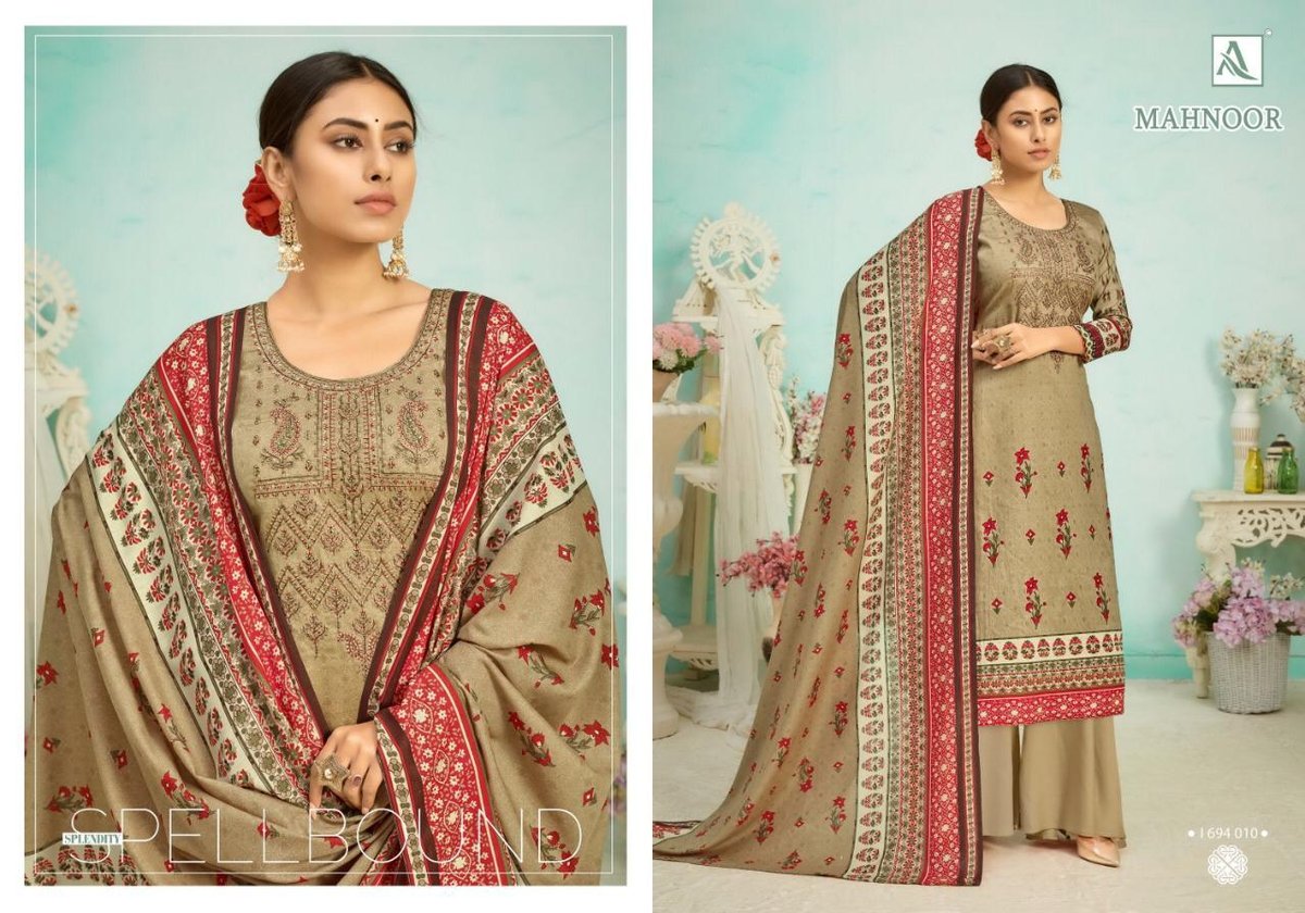 Alok Suits Mahnoor 1694-001 to 1694-010 Series 10