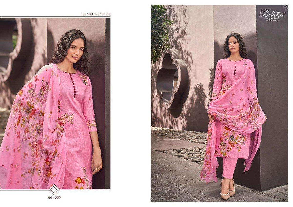 Belliza Designer Nakshatra Vol-4 541-001 to 541-010 Series 9