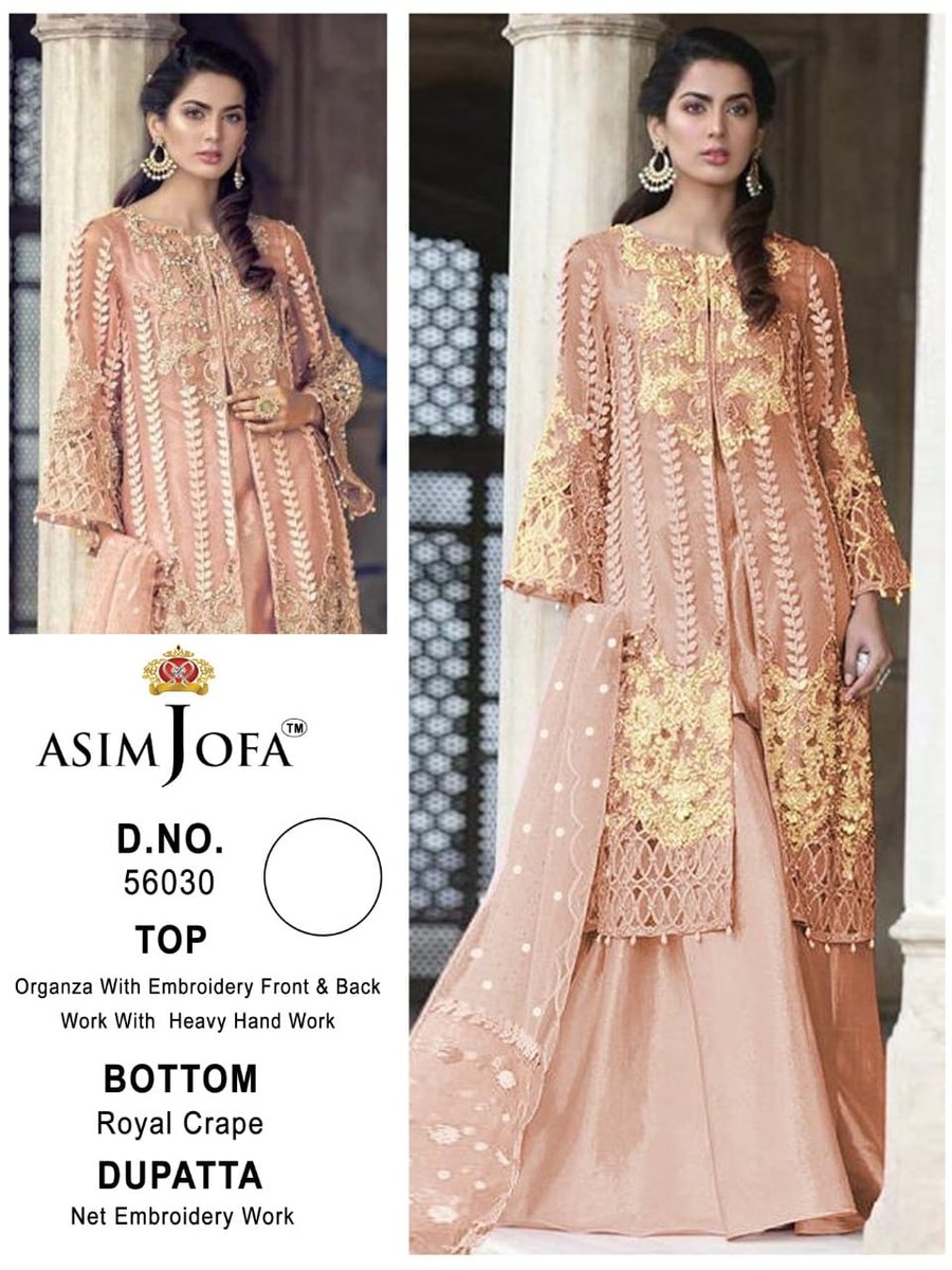 Asim Jofa Super Hit 56030 Dress Material 1