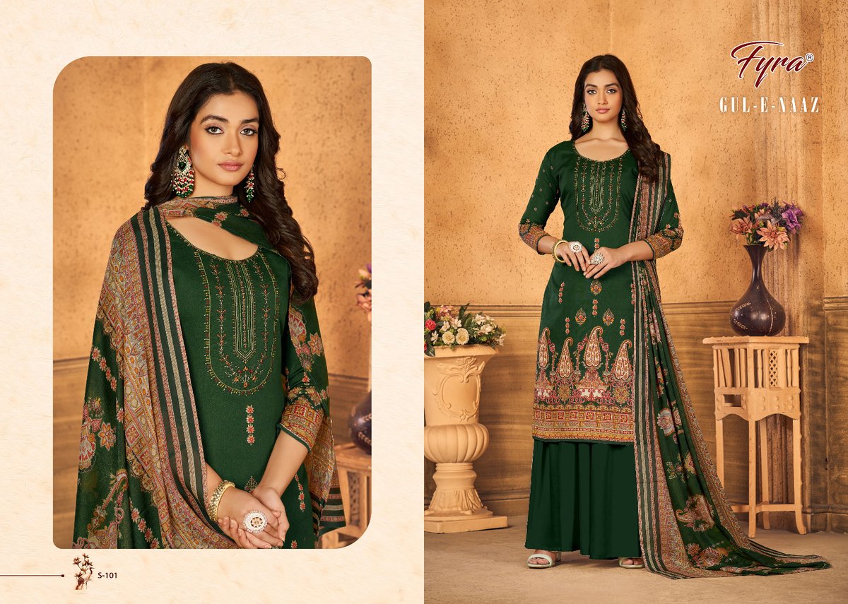Alok Suit Fyra Gul-E-Naaz 101-110 Series 1