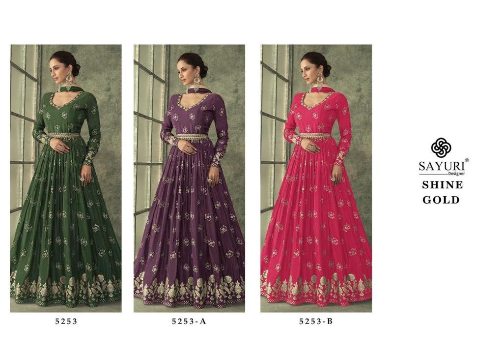 Sayuri Designer Shine Gold 5253 Colors 4