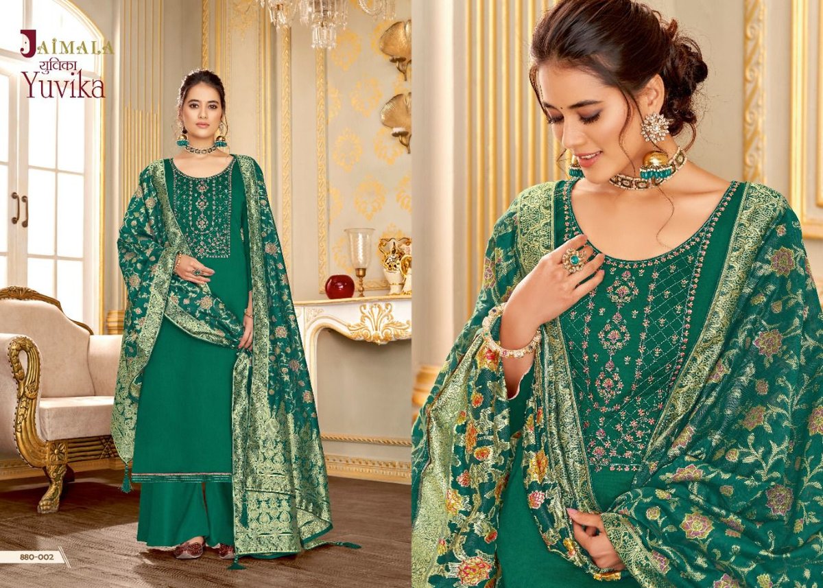 Alok Suit Jaimala Yuvika 880-001 to 880-006 Series 2