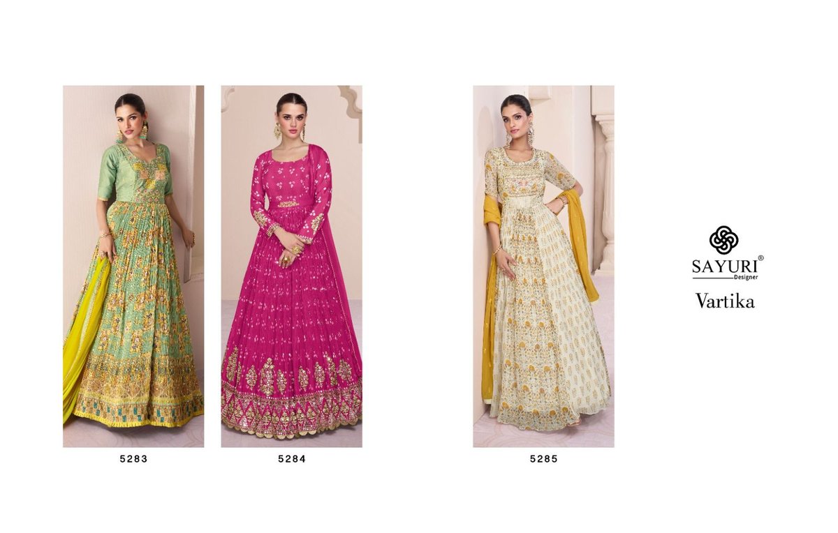 Sayuri Designer Vartika 5283-5285 Series 4