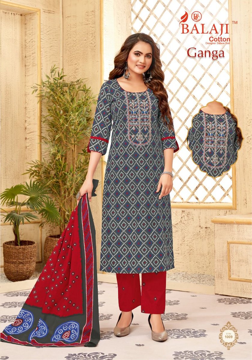 Balaji Cotton Ganga 1001-1012 Series 9