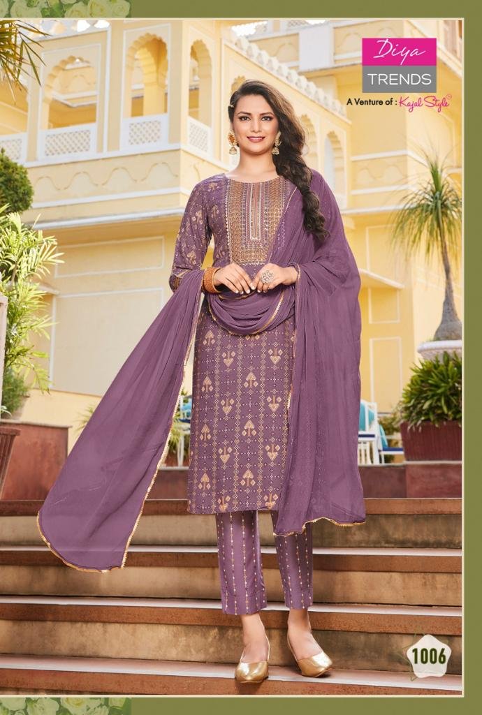 Diya Trends Zubeda Vol-1 1001-1010 Series 6