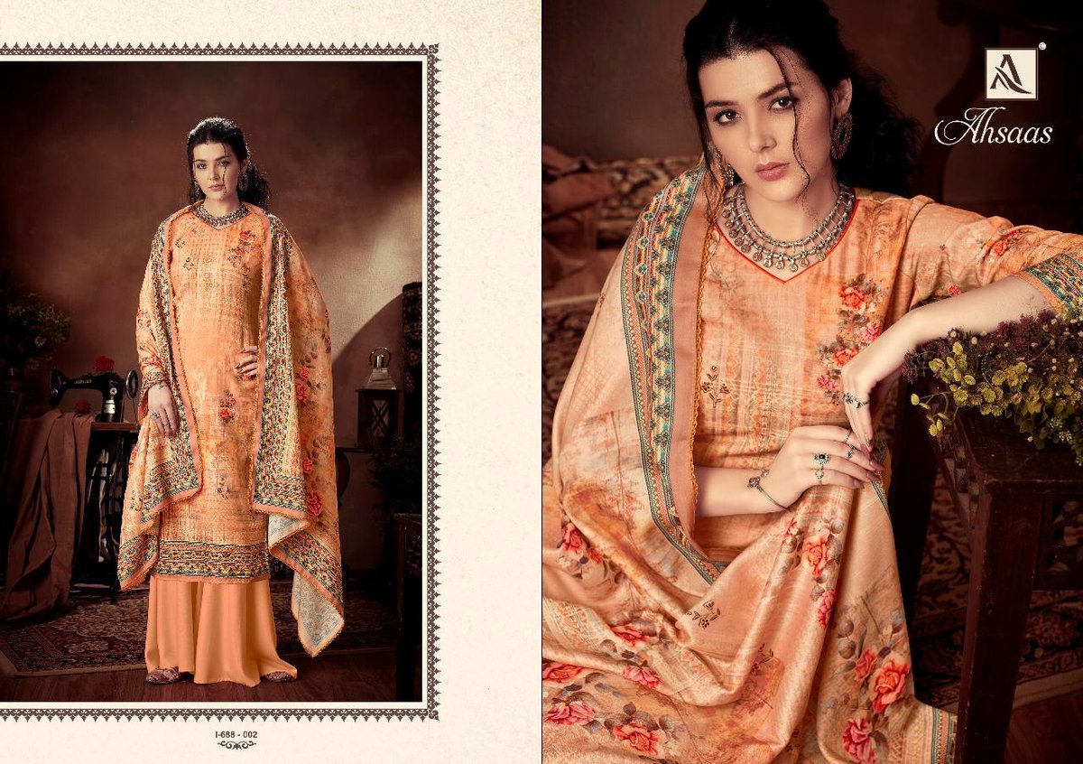 Alok Suits Ahsaas 688-001 to 688-010 Series 2