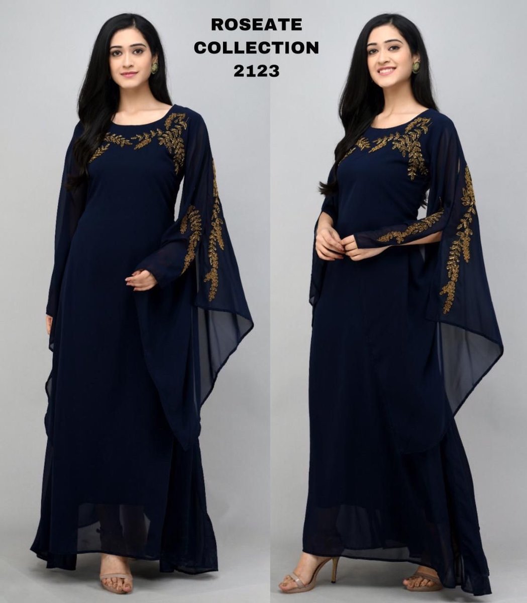 Bollywood Designer Roseate Gown 2123 Colors 3