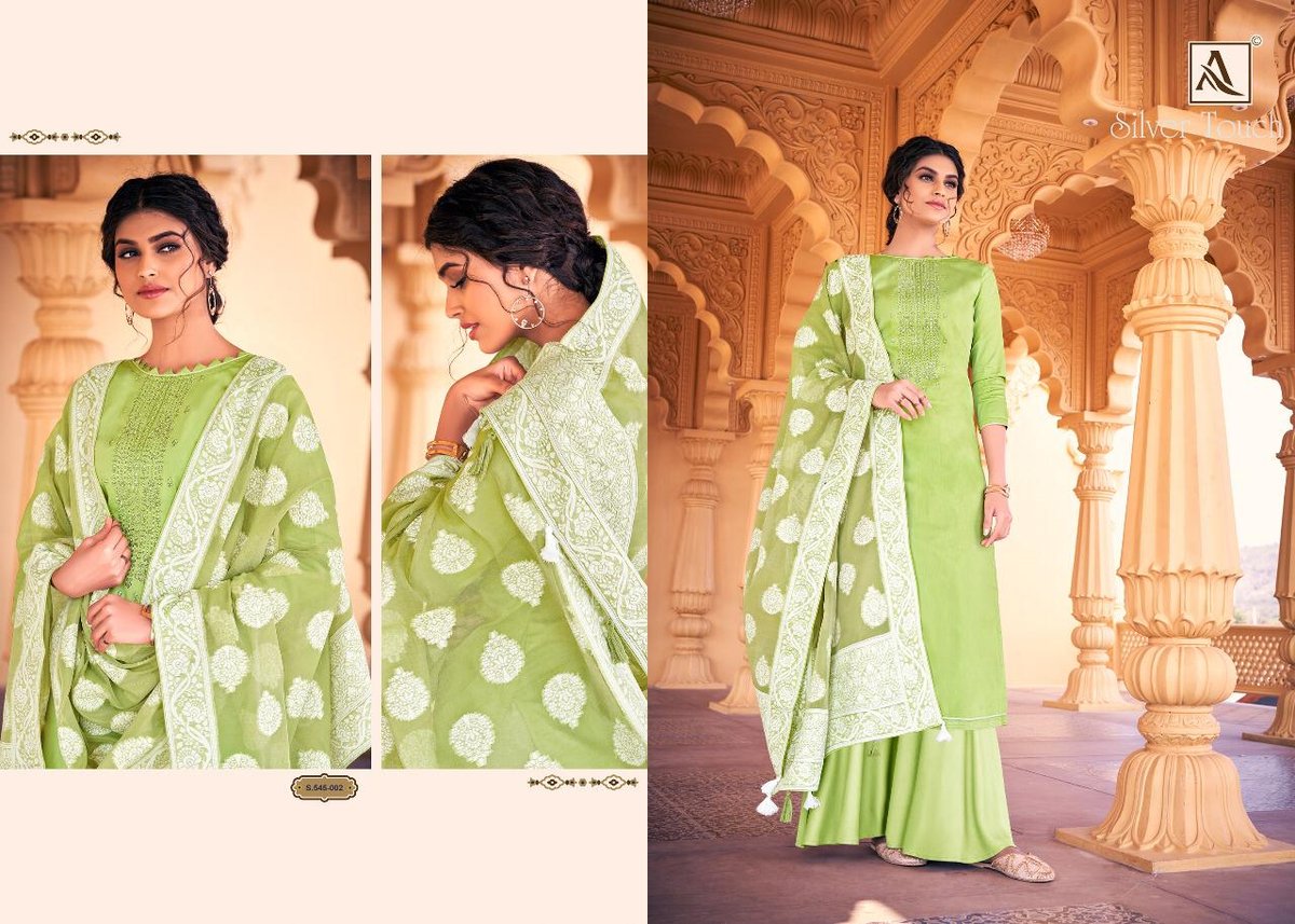 Alok Suits Silver Touch 545-001-545-008 Series 2