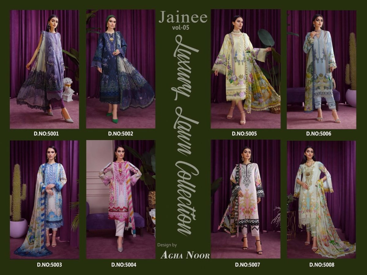 Agha Noor Jainee Vol-5 5001-5008 Series 9