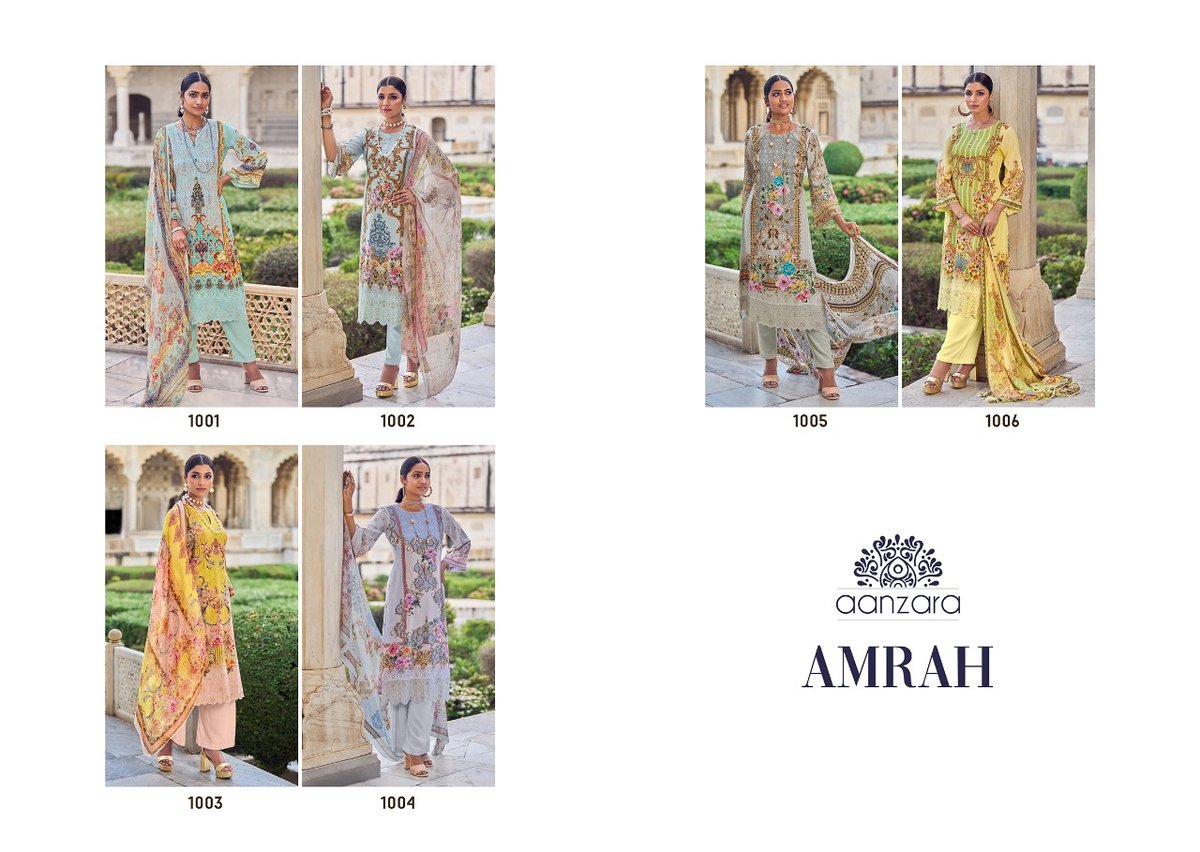 Aanzara Amrah 1001-1006 Series 7