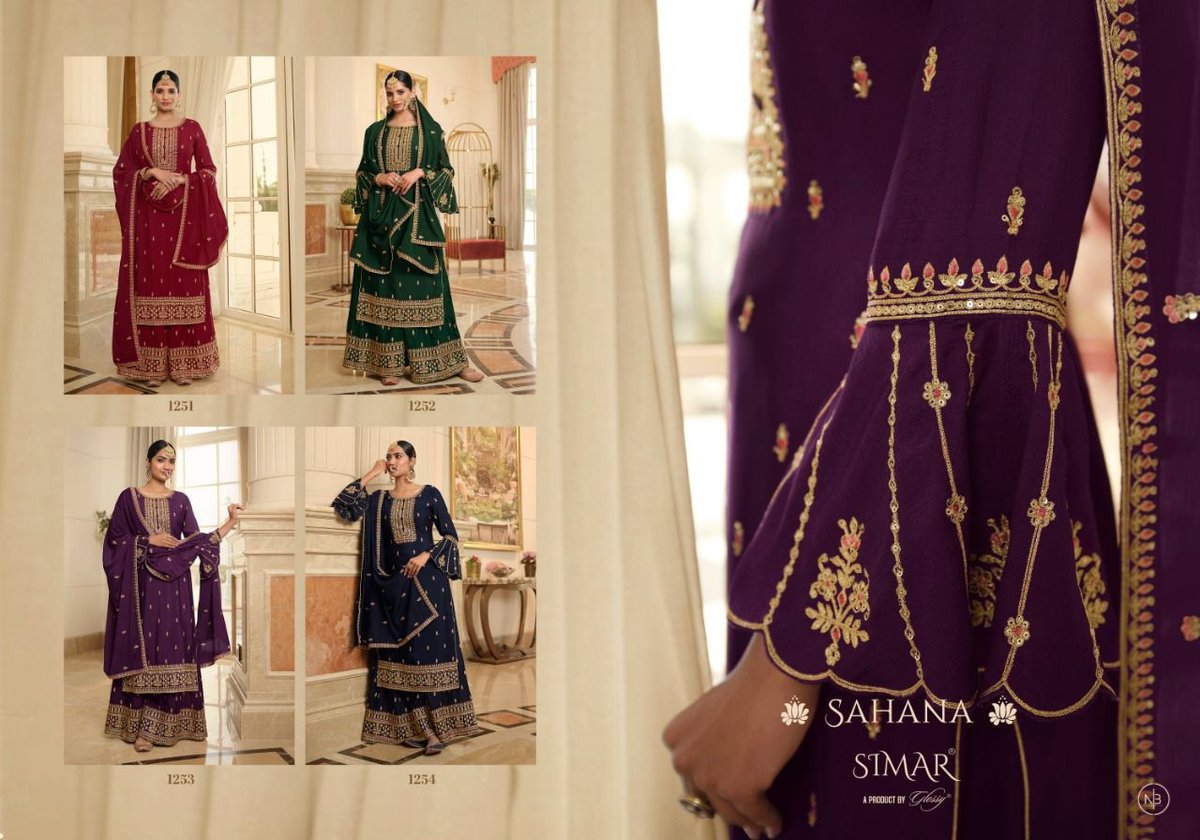 Glossy Simar Sahana 1251-1254 Series 5