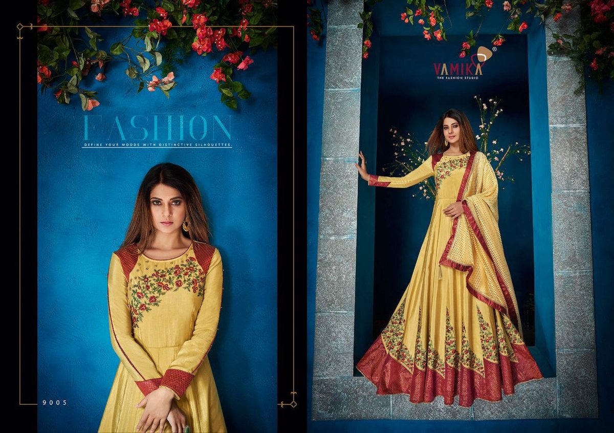 Arihant Designer Vamika Jennifer Winget Vol-1 9001-9005 Series 5