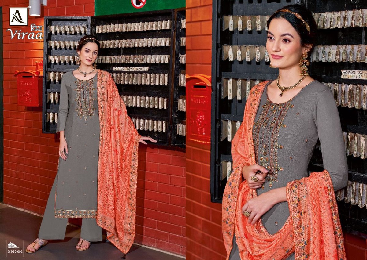 Alok Suits Viraa 995-001 to 995-008 Series 2