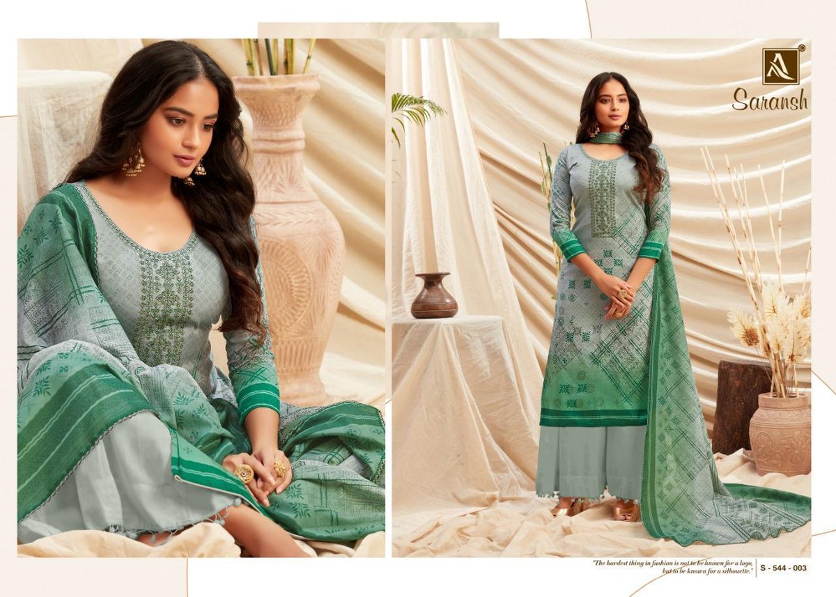 Alok Suits Saransh 544-001 to 544-010 Series 3