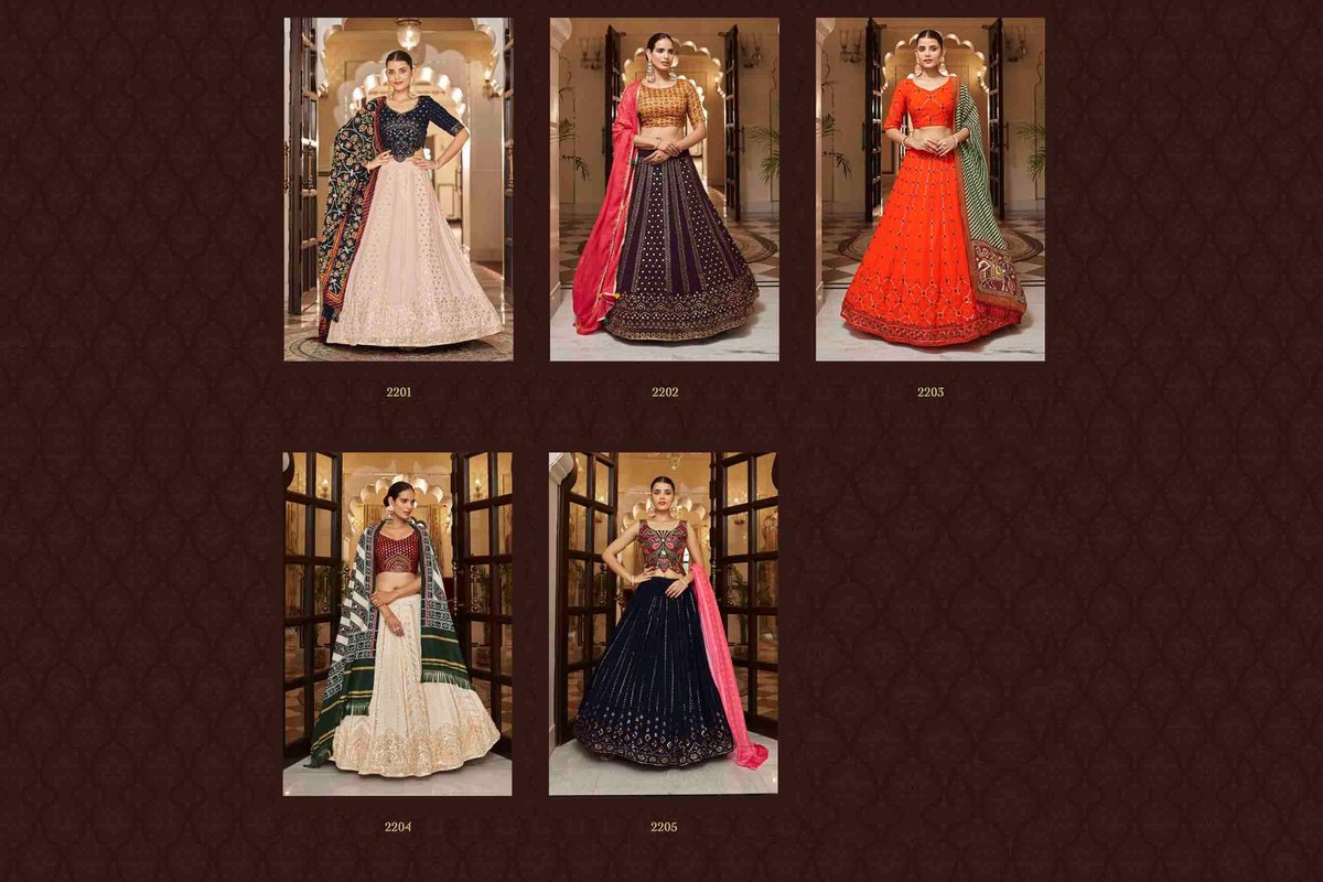 SHUBHKALA BRIDESMAID VOL-24 2201 TO 2205 6