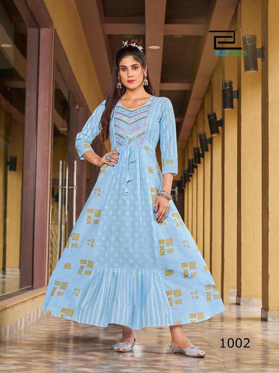 Blue Hills Sizzling Gown 1001-1008 Series 2