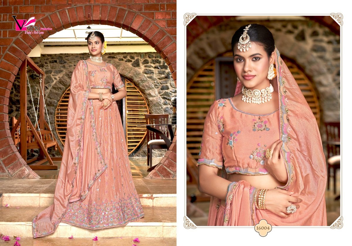 Varni Fabric Zeeya Saheli 16001-16004 Series 4