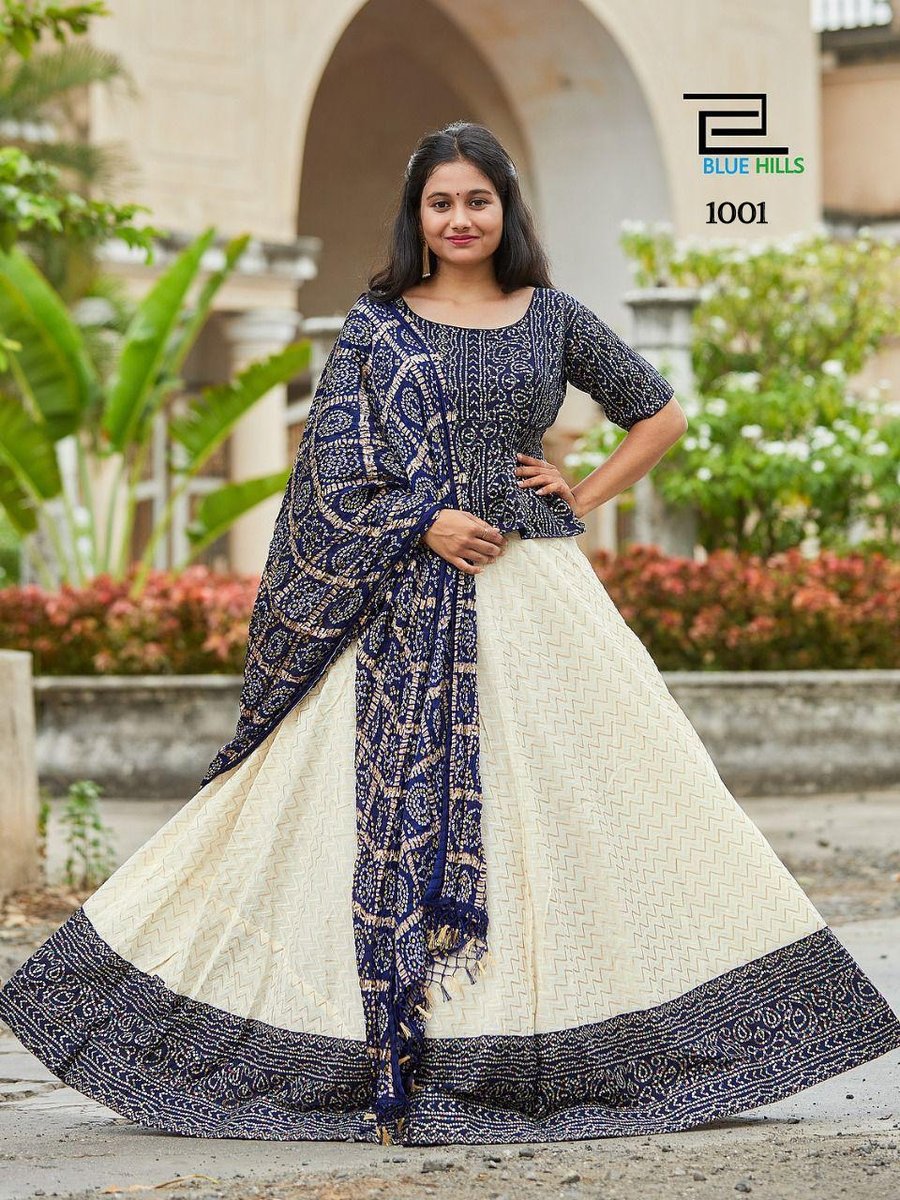 Blue Hills Bandhej 1001-1005 Series 1