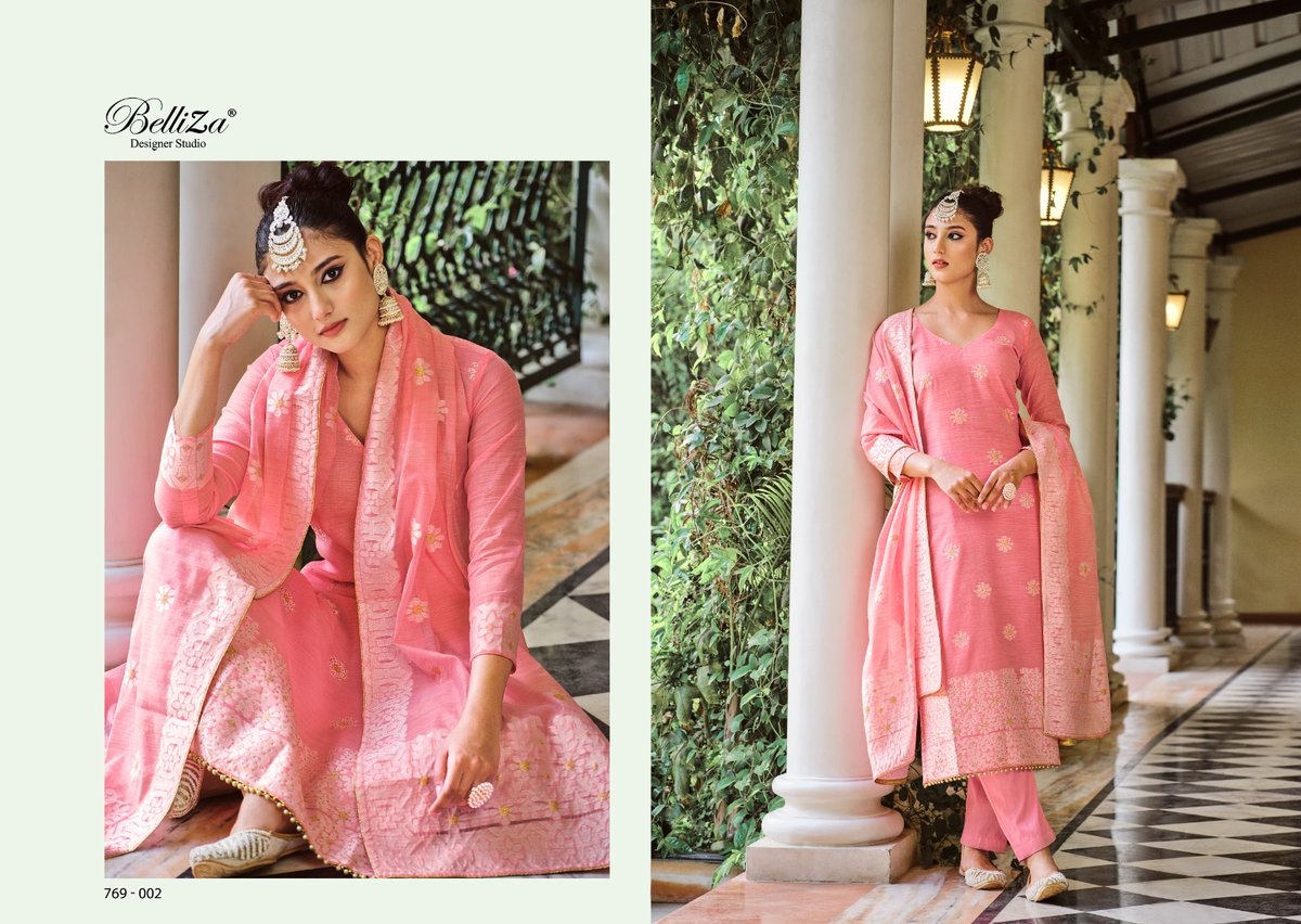 Belliza Designer Zeenat 769-001 To 769-006 Series 2