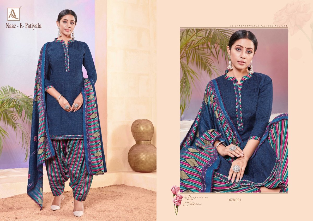 Alok Suits Naaz E Patiyala 678-001-678-010 Series 1