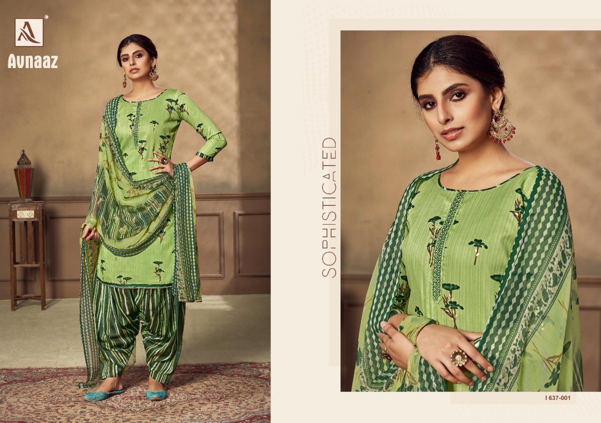 Alok Suits Avnaaz 637-001 to 637-008 Series 1