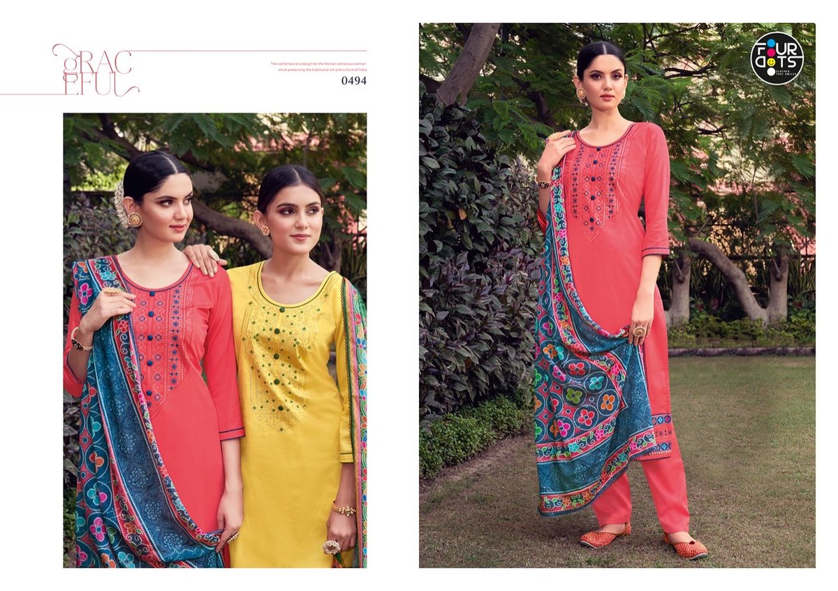 Four Dots Simran Vol-4 0491-0494 Series 4