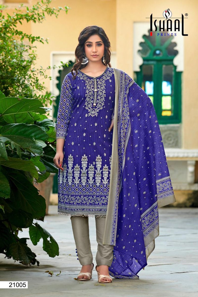 Ishaal Prints Gulmohar Vol-21 21001-21010 Series 5