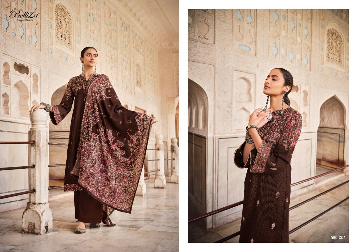 Belliza Designer Kashmiriyat 580-001 to 580-010 Series 1