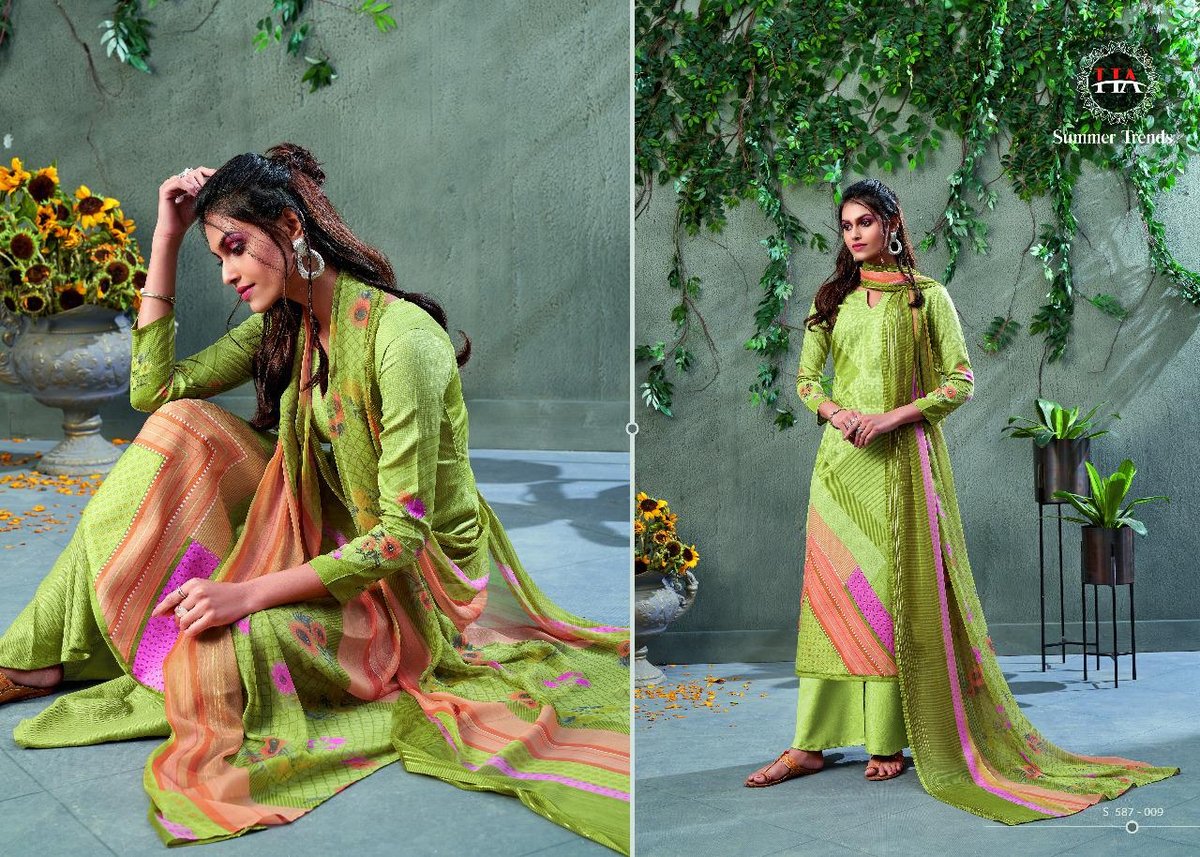Harshit Fashion Summer Trendz 587-001 to 587-010 Series 9
