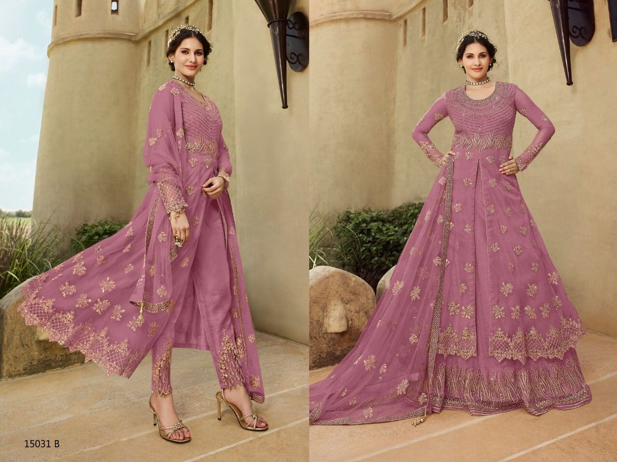 Glossy Simar Amyra Shaivi Master Copy 15031 Colors 2