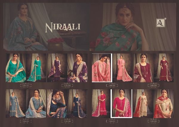 Alok Suits Niraali 485-001 to 485-008 Series 9
